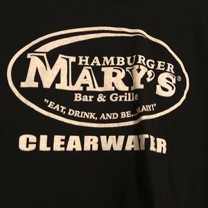 Black Hamburger Marys Shirt